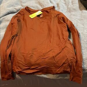 All in Motion Copper Long Sleeve Top